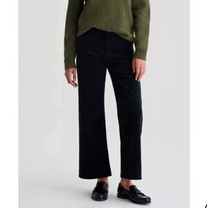 EUC AG Saige Wide Leg Twill Crop Pants